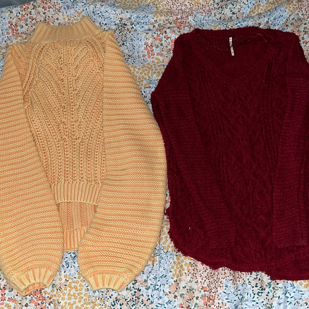 Free people sweaters